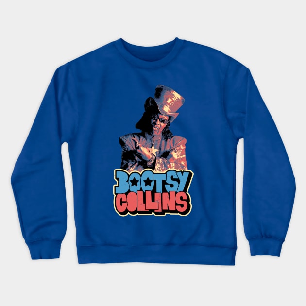 Bootsy Collin Funk Crewneck Sweatshirt by OliverIsis33